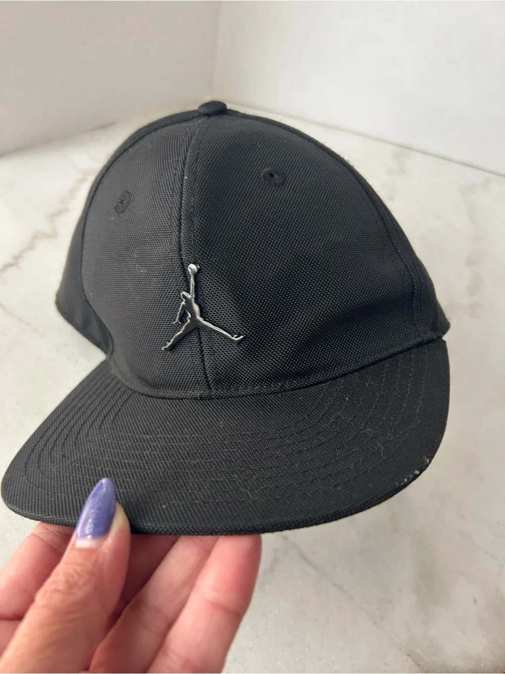 Jordan Boys Black Snapback Hat